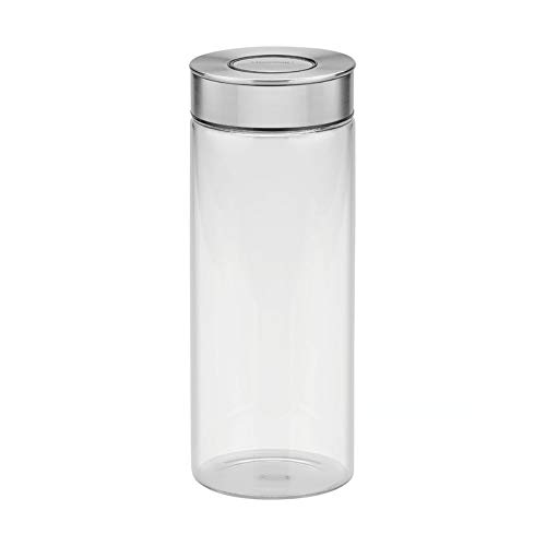 Tramontina Vorratsglas, Ø 10 cm, 1,8 l, Edelstahldeckel, Glas, Transparent, 61227-050, 1,8 Liter von Tramontina