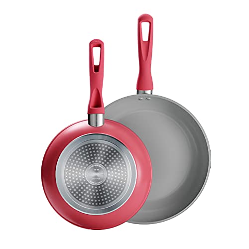 Tramontina Sauté Pan 2pk 10" & 12" (Red) 80110/038DS von Tramontina