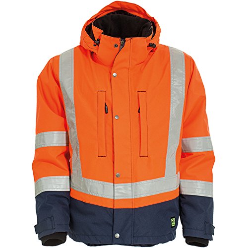 Tranemo Winterjacke"CE-ME" HV Größe S, 1 Stück, orange/marine blau, 4801-46-93-S von Tranemo