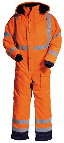 Tranemo Winteroverall "CE-ME" HV Größe XS, 1 Stück, orange/marine blau, 4419-44-93-XS von Tranemo