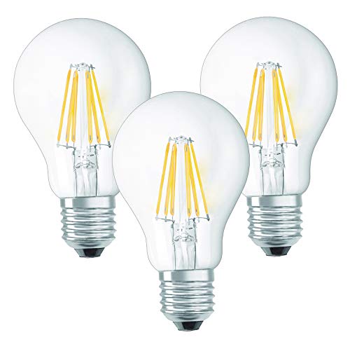 Trango 3er Pack E27001-3 LED Filament Birne 8 Watt 850 Lumen I 3000K Warmweiß I Ersatz für 60W Glühlampe I Glühbirne I Lampe I LED Birne in Tropfen Form mit E27 Fassung I Abstrahlwinkel 360° Trango 3er Pack E27001-3 LED Filament Birne 8 Watt 850 Lumen I 3000K Warmweiß I Ersatz für 60W Glühlampe I Glühbirne I Lampe I LED Birne in Tropfen Form mit E27 Fassung I Abstrahlwinkel 360° von Trango