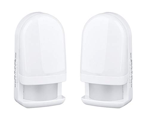 Trango 11-238 2er Set LED Sensor Nachtlicht in Weiß mit Automatikfunktion I direkt 230V mit Bewegungssensor I Sicherheitslicht I Steckdose I Lampe I Wandlampe I Orientierungslicht I 3000K warmweiß Trango 11-238 2er Set LED Sensor Nachtlicht in Weiß mit Automatikfunktion I direkt 230V mit Bewegungssensor I Sicherheitslicht I Steckdose I Lampe I Wandlampe I Orientierungslicht I 3000K warmweiß von Trango