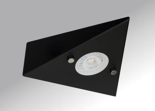 Trango 1er Erweiterungsset 6740-15 Matt-Schwarz Küchenunterbauleuchte aus Edelstahl - inkl. 1x 4,8 Watt LED Modul 3000K warmweiß direkt 230 Volt *COOK* Einbauleuchte, Einbaustrahler, Schrankleuchte Trango 1er Erweiterungsset 6740-15 Matt-Schwarz Küchenunterbauleuchte aus Edelstahl - inkl. 1x 4,8 Watt LED Modul 3000K warmweiß direkt 230 Volt *COOK* Einbauleuchte, Einbaustrahler, Schrankleuchte von Trango