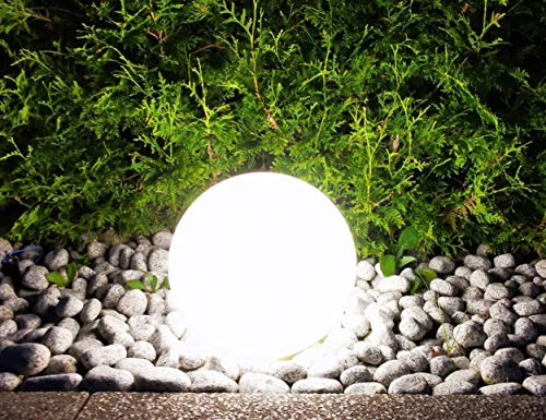 Trango 1er Set 400G IP65 Gartenkugel 40cm Ø in Granitstein-Optik *Nature* inkl. 5 Meter IP44 Kabel mit 1x E27 Fassung, Kugelleuchte, Gartenleuchte, Leuchtkugel, Außenleuchte ohne Leuchtmittel Trango 1er Set 400G IP65 Gartenkugel 40cm Ø in Granitstein-Optik *Nature* inkl. 5 Meter IP44 Kabel mit 1x E27 Fassung, Kugelleuchte, Gartenleuchte, Leuchtkugel, Außenleuchte ohne Leuchtmittel von Trango