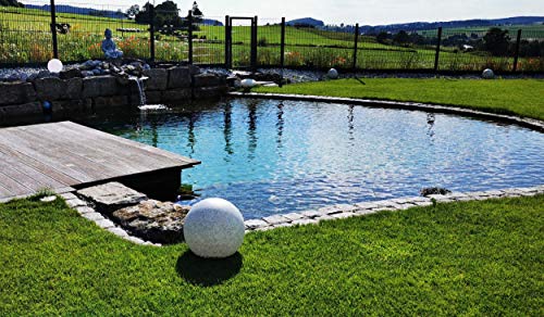Trango 1er Set 500G IP65 Gartenkugel 50cm ? in Granitstein-Optik *NATURE* inkl. ca. 5 Meter IP44 Kabel mit 1x E27 Fassung, Kugelleuchte, Gartenleuchte, Leuchtkugel, Außenleuchte ohne Leuchtmittel Trango 1er Set 500G IP65 Gartenkugel 50cm ? in Granitstein-Optik *NATURE* inkl. ca. 5 Meter IP44 Kabel mit 1x E27 Fassung, Kugelleuchte, Gartenleuchte, Leuchtkugel, Außenleuchte ohne Leuchtmittel von Trango