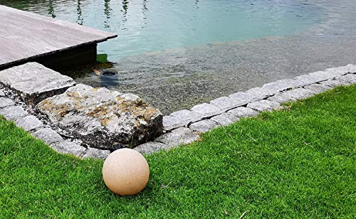 Trango 200S Gartenkugel IP65 Kugelleuchte 20cm Durchmesser in Sandstein-Optik *Sandstone* mit je 5 Meter Kabel & E27 Fassung Kugellampe, Gartenleuchte, Außenleuchte, Außenlampe ohne Leuchtmittel Trango 200S Gartenkugel IP65 Kugelleuchte 20cm Durchmesser in Sandstein-Optik *Sandstone* mit je 5 Meter Kabel & E27 Fassung Kugellampe, Gartenleuchte, Außenleuchte, Außenlampe ohne Leuchtmittel von Trango