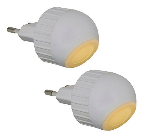 Trango 2er Pack LED Steckerlicht Wandlampe Steckdosenlampe Orientierungslicht Kinderlicht Nachtlicht Steckdose TG11-26E Sicherheitslicht mit Helligkeitssensor Auto AN/AUS EYE Trango 2er Pack LED Steckerlicht Wandlampe Steckdosenlampe Orientierungslicht Kinderlicht Nachtlicht Steckdose TG11-26E Sicherheitslicht mit Helligkeitssensor Auto AN/AUS EYE von Trango