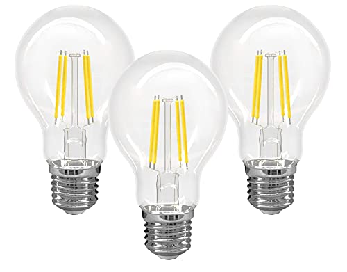 Trango 3er Pack E27001-3 LED Filament Birne 8 Watt 850 Lumen I 3000K Warmweiß I Ersatz für 60W Glühlampe Glühbirne LED Birne mit E27 Fassung Abstrahlwinkel 360° Trango 3er Pack E27001-3 LED Filament Birne 8 Watt 850 Lumen I 3000K Warmweiß I Ersatz für 60W Glühlampe Glühbirne LED Birne mit E27 Fassung Abstrahlwinkel 360° von Trango