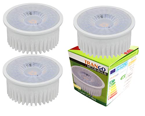 Trango 3er Pack MOCWSD*3 Ultra flach 5 Watt dimmbares LED Modul 6000K Tageslicht Weiß zum Austauschen GU10 & MR16 Halogen Leuchtmittel, Einbauleuchten, Deckenstrahler, Einbaustrahler, Deckenleuchte Trango 3er Pack MOCWSD*3 Ultra flach 5 Watt dimmbares LED Modul 6000K Tageslicht Weiß zum Austauschen GU10 & MR16 Halogen Leuchtmittel, Einbauleuchten, Deckenstrahler, Einbaustrahler, Deckenleuchte von Trango