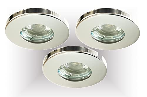 Trango 3er Set IP65 LED Einbaustrahler 6729IP65-038M6KSD in Chrom poliert inkl. 3x 5 Watt 3-Stufen dimmbar 6000K kaltweiss Ultra Flach LED Modul Einbauspot, Bad Deckenstrahler, außen Deckenlampe Trango 3er Set IP65 LED Einbaustrahler 6729IP65-038M6KSD in Chrom poliert inkl. 3x 5 Watt 3-Stufen dimmbar 6000K kaltweiss Ultra Flach LED Modul Einbauspot, Bad Deckenstrahler, außen Deckenlampe von Trango