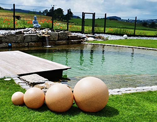 Trango 4er Set 234500S IP65 mit 20/30/40/50cm ? in Sandstein-Optik Gartenkugel *SANDSTONE* mit je 5 Meter Kabel & E27 Fassung Kugellampe Gartenleuchte Außenleuchte ohne Leuchtmittel Trango 4er Set 234500S IP65 mit 20/30/40/50cm ? in Sandstein-Optik Gartenkugel *SANDSTONE* mit je 5 Meter Kabel & E27 Fassung Kugellampe Gartenleuchte Außenleuchte ohne Leuchtmittel von Trango
