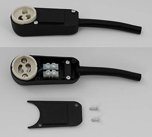 Trango GU10 Anschlusskasten Fassung Sockel für LED Halogen Einbaustrahler Einbauleuchten Strahler GU10AK Trango GU10 Anschlusskasten Fassung Sockel für LED Halogen Einbaustrahler Einbauleuchten Strahler GU10AK von Trango