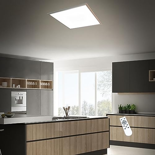 Trango LED Panel 24W *BOE* 3026 Deckenleuchte 2600LM, 3000k-6000K CCT einstellbar Badleuchte Deckenlampe für Küche Flur Keller Bad Wandleuchte stufenlos dimmbar Trango LED Panel 24W *BOE* 3026 Deckenleuchte 2600LM, 3000k-6000K CCT einstellbar Badleuchte Deckenlampe für Küche Flur Keller Bad Wandleuchte stufenlos dimmbar von Trango