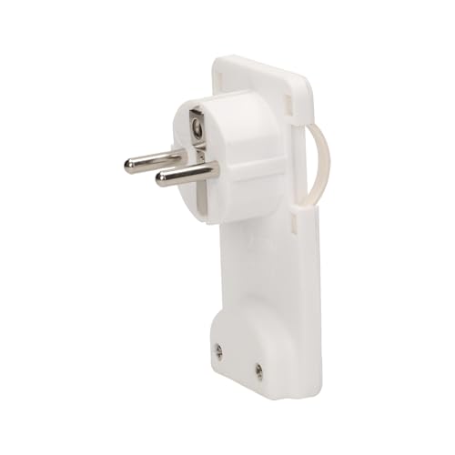 2er Set flacher Winkelstecker - Schutzkontaktstecker mit Griff - Flachstecker Schukostecker Winkeladapter 2er Set flacher Winkelstecker - Schutzkontaktstecker mit Griff - Flachstecker Schukostecker Winkeladapter von Trano