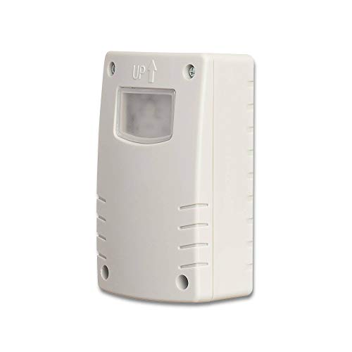 Dämmerungsschalter mit LUX und Zeit-Einstellung – Aufputz Dämmerungssensor für Innen und Außen IP44 – ideal zur Steuerung von Beleuchtung von Trano