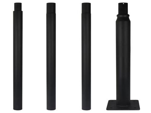 Straßenleuchte Lichtmast Schwarz – Höhenverstellbar 2–5 m Verzinkter Stahlpfosten für Außenbeleuchtung Wetterfest & stabil – Straßenbeleuchtung für LED Fluter, Laternen, Parkplatz- & Wegebeleuchtung Straßenleuchte Lichtmast Schwarz – Höhenverstellbar 2–5 m Verzinkter Stahlpfosten für Außenbeleuchtung Wetterfest & stabil – Straßenbeleuchtung für LED Fluter, Laternen, Parkplatz- & Wegebeleuchtung von Trano