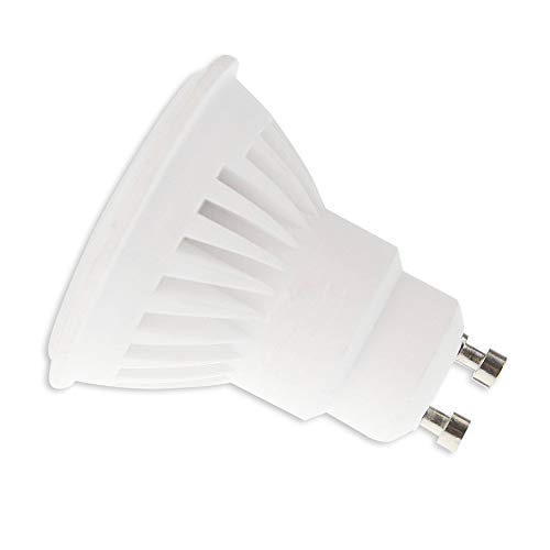 Trano GU10 LED Lampe 10W neutralweiß - Leuchtmittel 1000lm mit mattem Frontglas 230V aus Keramik - Leuchtmittel Birne von Trano