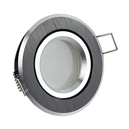 LED Einbaustrahler schwarz rund 5 Watt kaltweiß GU10 230V - Einbauleuchten Ø 70-73mm Bohrloch - Deckeneinbaustrahler Deckenspot Deckeneinbauleuchte Einbauleuchte Einbau-Spot Decken-Leuchte LED Einbaustrahler schwarz rund 5 Watt kaltweiß GU10 230V - Einbauleuchten Ø 70-73mm Bohrloch - Deckeneinbaustrahler Deckenspot Deckeneinbauleuchte Einbauleuchte Einbau-Spot Decken-Leuchte von Trano
