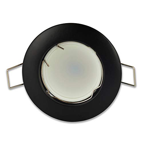 LED Einbaustrahler schwarz rund 5 Watt warmweiß 12V - MR16 Einbauleuchten 65mm Bohrloch - Einbau-Spot Decken-Strahler Deckeneinbaustrahler Deckenspot Einbauleuchte Decken-Leuchte neu LED Einbaustrahler schwarz rund 5 Watt warmweiß 12V - MR16 Einbauleuchten 65mm Bohrloch - Einbau-Spot Decken-Strahler Deckeneinbaustrahler Deckenspot Einbauleuchte Decken-Leuchte neu von Trano