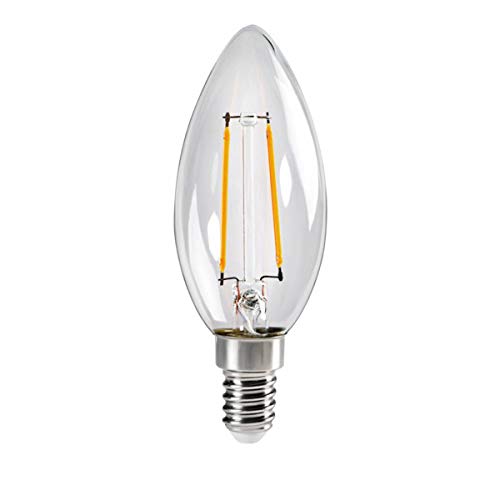 Trano E14 LED Lampe 2,5 warmweiß Filament - Kerze Leuchtmittel Birne Glühbirne Licht Trano E14 LED Lampe 2,5 warmweiß Filament - Kerze Leuchtmittel Birne Glühbirne Licht von Trano