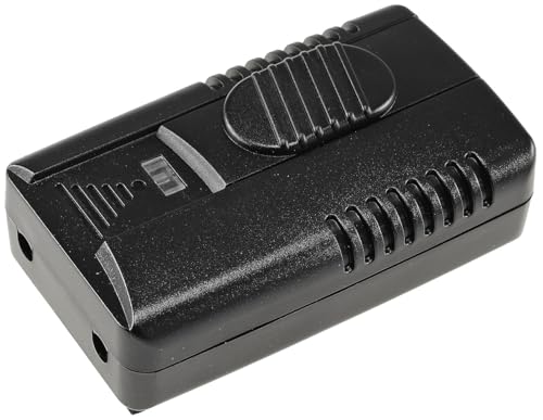 Trano Fußdimmer 230V für LED (3-100W) & Halogen (75-300W) | Phasenanschnitt | Dimmer mit 6-poligem Anschluss & Sicherung von Trano