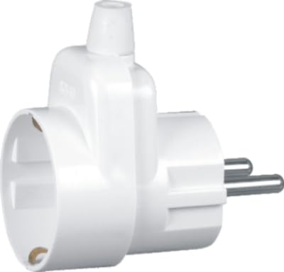 Winkelstecker 2er Set weiss IP20 - abgewinkelter Schutzkontaktstecker zerlegbar - Schuko Innenbereich Büro Flur Winkelstecker 2er Set weiss IP20 - abgewinkelter Schutzkontaktstecker zerlegbar - Schuko Innenbereich Büro Flur von Trano