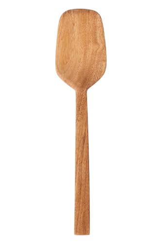 Spatel NATURAL NEEM Pfannenwender Holz Küchenhelfer - Kochbesteck, 30,5 cm x 7 cm x 1,4 cm von Tranquillo