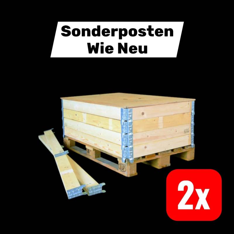 B-Ware Trans Pak Holzaufsatzrahmen Palettenrahmen Europalette 800x600x200mm Ippc 2 Stück B-Ware Trans Pak Holzaufsatzrahmen Palettenrahmen Europalette 800x600x200mm Ippc 2 Stück von TransPak