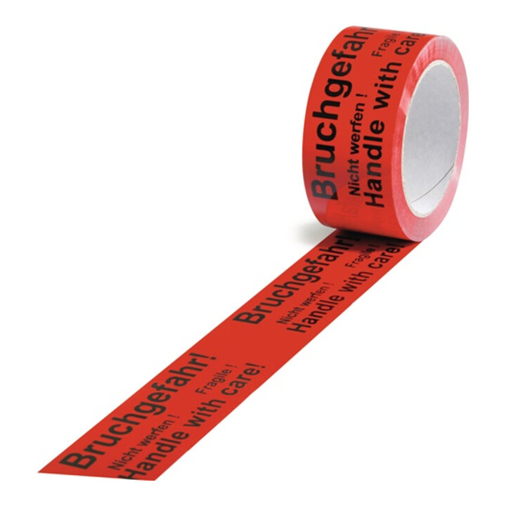 Trans Pak Warn Klebebänder Band Bruchgefahr 50 Mm X 66 Lfm Mit Aufdruck B-Ware Trans Pak Warn Klebebänder Band Bruchgefahr 50 Mm X 66 Lfm Mit Aufdruck B-Ware von TransPak