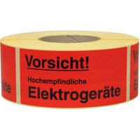 TransPak Hinweis Etiketten Empf. Elektronik 1.000 Stk/Rolle von TransPak
