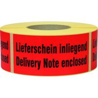 TransPak Hinweis Etiketten Lief.schein inliegend von TransPak