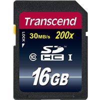 Transcend TS16GSDHC10 Speicherkarte 16 GB Transcend TS16GSDHC10 Speicherkarte 16 GB von Transcend