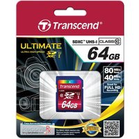 Transcend SDXC10U1 Speicherkarte 64 GB Transcend SDXC10U1 Speicherkarte 64 GB von Transcend