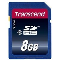 Transcend TS8GSDHC10 Speicherkarte 8 GB von Transcend