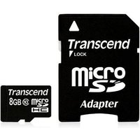 Transcend TS8GUSDHC10 Speicherkarte 8 GB von Transcend