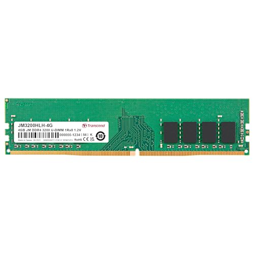 Jetram - ddr4 - Modul - 4 GB - Dimm 288-Pin - 3200 MHz / pc4-25600 jm3200hlh-4g von Transcend