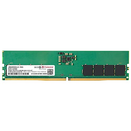 Transcend 16GB Long-DIMM-Speichermodul DDR5 4800MHz - JM4800ALE-16G von Transcend