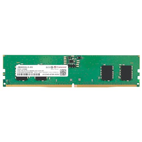 Transcend PC-Arbeitsspeicher Modul 8GB DDR5 4800MHz - JM4800ALG-8G von Transcend