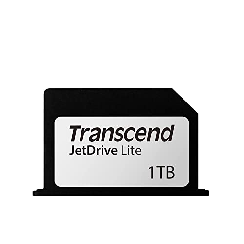 Transcend 1 TB JetDrive Lite extra Speicher-Erweiterungskarte für MacBook Pro MacBook Pro 14" & 16" 2021 / MacBook Pro (Retina) 13" Ende 2012 - Anfang 2015 von Transcend