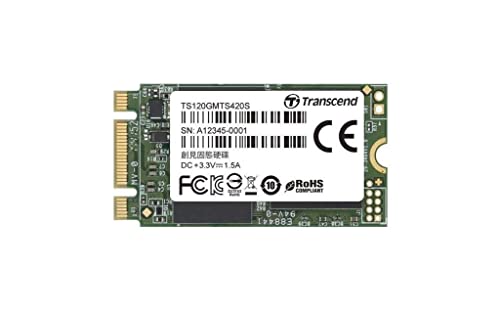 Transcend 120GB SATA III 6Gb/s MTS420S 42 mm M.2 SSD 420S SSD TS120GMTS420S von Transcend