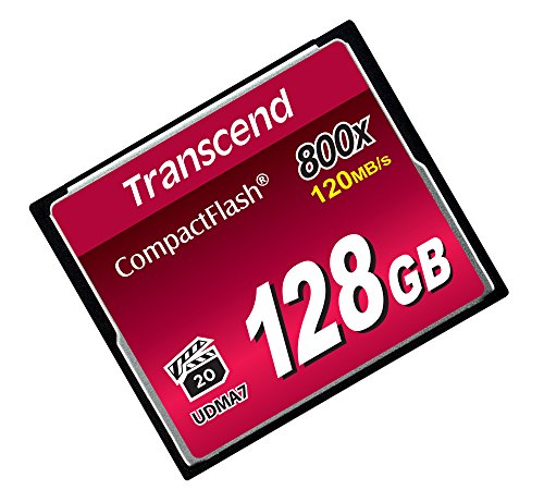 Transcend 128GB CompactFlash 800 Speicherkarte TS128GCF800 von Transcend