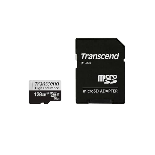 Transcend 128GB microSDXC 350V Speicherkarte UHS-I, C10, U3, Full HD, bis zu 95/45 MB/s, ideal für Dashcams, Überwachungskameras und Sicherheitssysteme - TS128GUSD350V Transcend 128GB microSDXC 350V Speicherkarte UHS-I, C10, U3, Full HD, bis zu 95/45 MB/s, ideal für Dashcams, Überwachungskameras und Sicherheitssysteme - TS128GUSD350V von Transcend