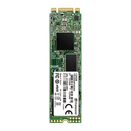 Transcend 128GB SATA III 6Gb/s MTS830S 80 mm M.2 SSD 830S SSD TS128GMTS830S von Transcend