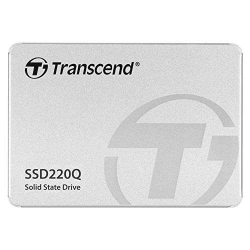Transcend 1TB SATA III 6Gb/s interne 2.5 Zoll SSD220Q 2.5 Zoll TS1TSSD220Q, Festkörper-Laufwerk von Transcend