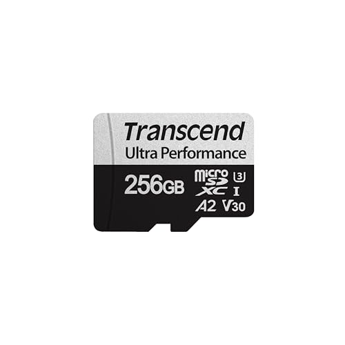Transcend 256Go microSD mit Adapter UHS-I, TS256GUSD340S von Transcend