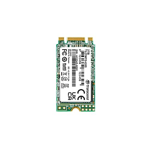 Transcend 2TB SATA III 6Gb/s MTS425S 42mm M.2 SSD (TS2TMTS425S) von Transcend