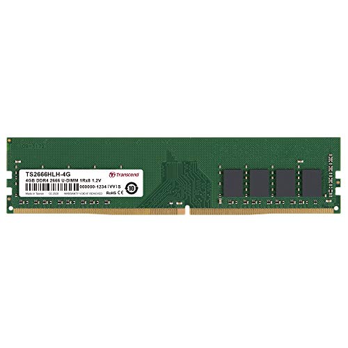 Transcend 4GB DDR4 2666Mhz U-DIMM 1Rx8, TS2666HLH-4G von Transcend