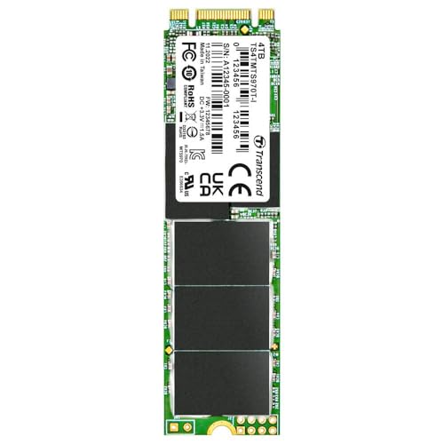 Transcend 4TB Interne M.2 SATA SSD 2280 TS4TMTS970TI-VS1 von Transcend