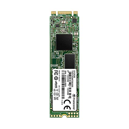 Transcend 512GB SATA III 6Gb/s MTS830S 80 mm M.2 SSD 830S SSD TS512GMTS830S von Transcend