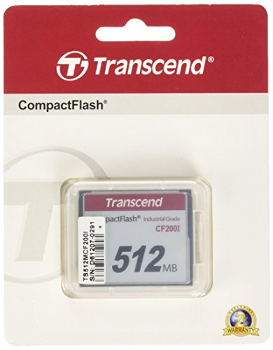 Transcend Industrial Grade CF200I 512MB Compact Flash Speicherkarte von Transcend